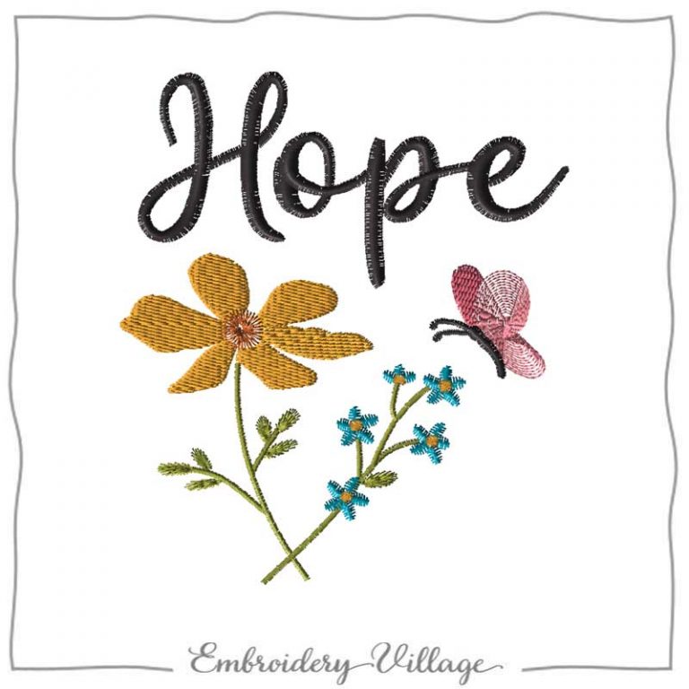 Hope 1339 Embroidery Village